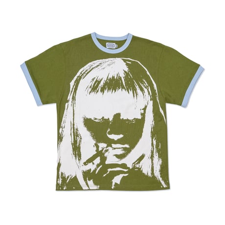 HODDLE TEENAGE SMOKER TEE GREEN