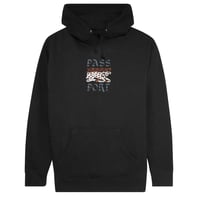 PASSPORT ANTLER HOODIE - BLACK