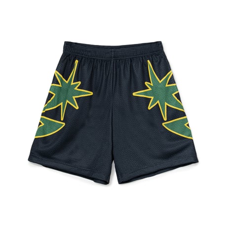 BOTT BIG B LOGO MESH SHORT BLACK