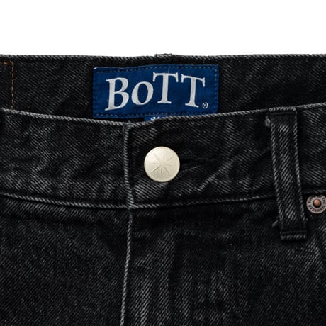 BoTT LOOSE-FIT JEAN WASHED BLACK