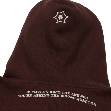 PASSION TARGET PRACTICE HOODIE BROWN