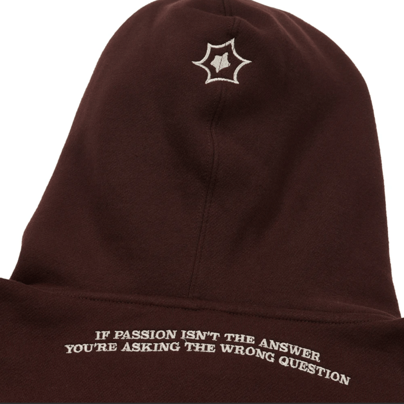 PASSION TARGET PRACTICE HOODIE BROWN | LAUG