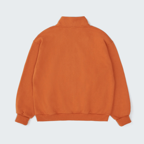 PWA CURLY SWEAT ZIP-UP TOPS ALMOND