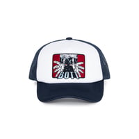 BOTT THE HANDS MESH-BACK TRUCKER CAP NAVY