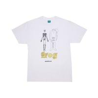 FROG VECTOR WORLD TEE WHITE