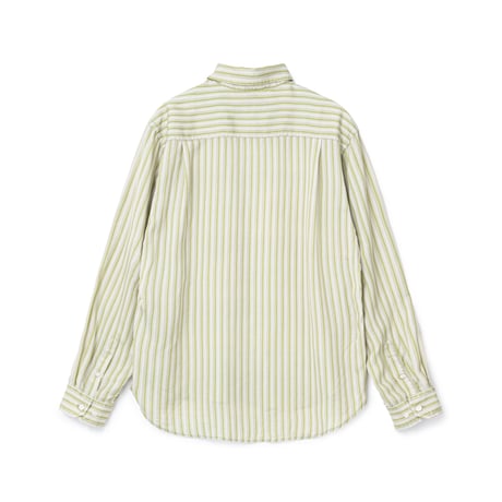 BOTT PRINTED STRIPED SHIRT GREEN