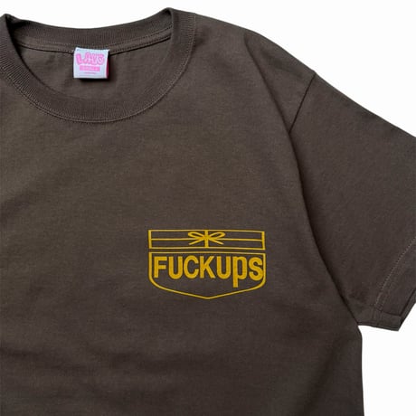 LAUG FUS STUFF TEE BROWN