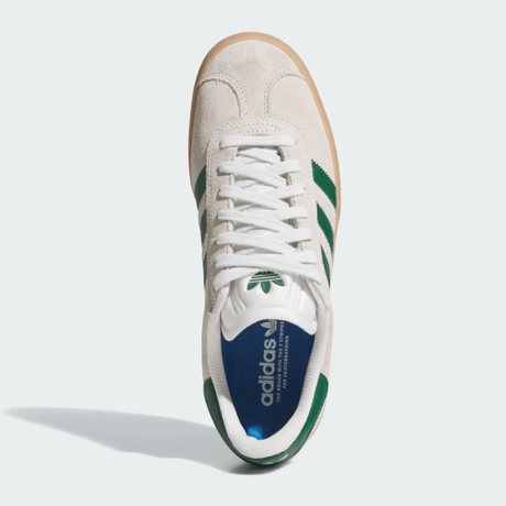 ADIDAS GAZELLE ADV CRYSTAL WHITE / CRYSTAL WHITE