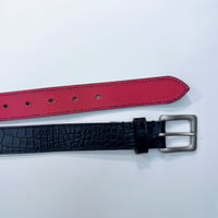 APLAG*WASTE! MIMIC BELT BLACK