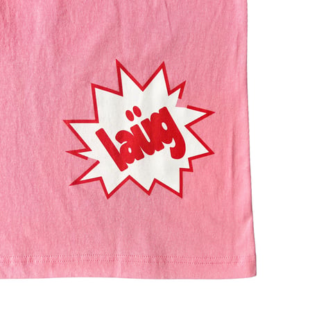 LAUG WSE BABY TEE PINK