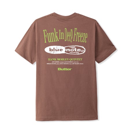 BUTTER GOODS FUNK TEE BROWN