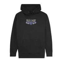 PASS~PORT LILY OF THE VALLEY HOODIE - BLACK