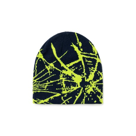 BOTT SHATTERED SKULL CAP BEANIE NAVY