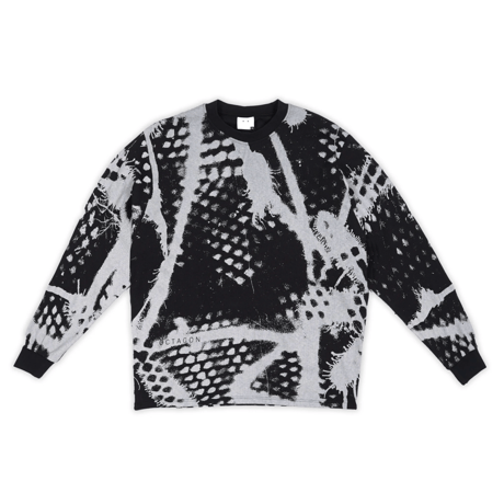 OCTAGON MOGWAN THERMAL T-SHIRT BLACK/GREY