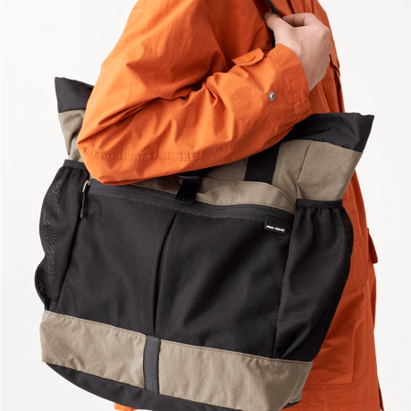 PWA TRAVEL 2WAY TOTE BLACK