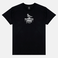 THRASHER x ANTI HERO COVER THE EARTH TEE BLACK