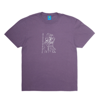 FROG MAKE UP ARTIST T-SHIRT OLD PURPLE