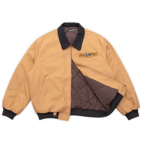 PASS~PORT RAM FREIGHT JACKET - CAMEL