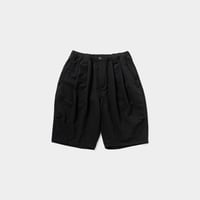 TIGHTBOOTH SEERSUCKER BIG SHORTS BLACK