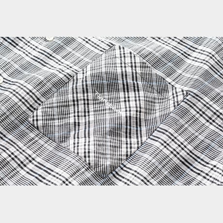 TIGHTBOOTH FURROW SHIRT WHITE PLAID