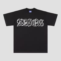 BYE JEREMY ADIOS BLACK T-SHIRT