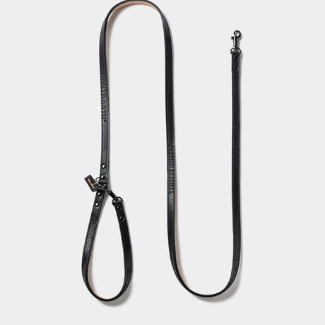 TIGHTBOOTH LEATHER DOG LEASH BLACK