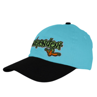 INDEPENDENT  BAR DAD STRAPBACK HAT STONE BLUE