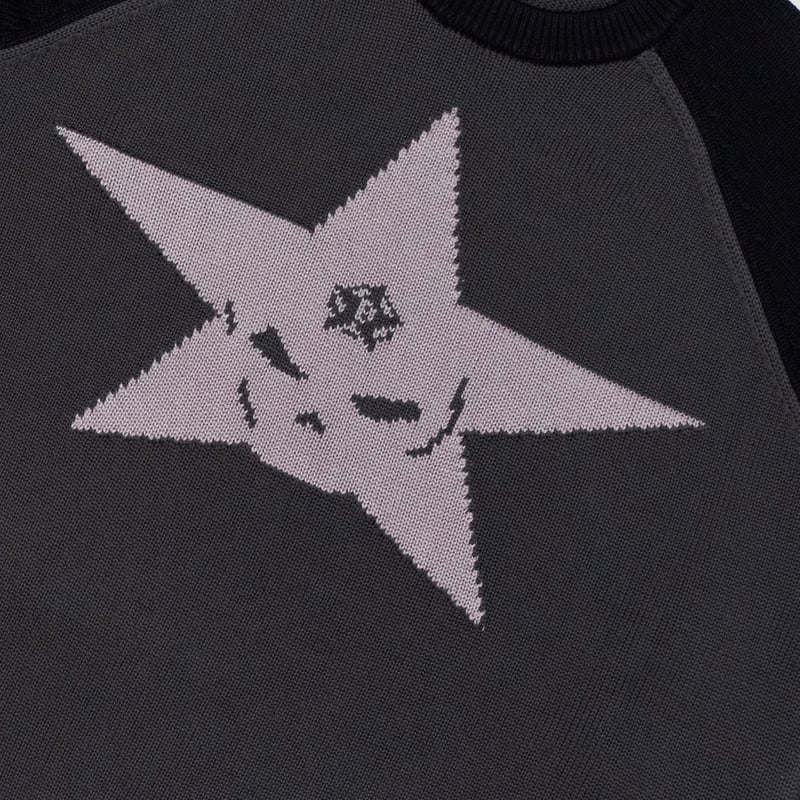 BYE JEREMY STAR SWEATER | LAUG