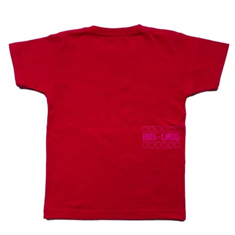 LAUG*APPLE BUTTER STORE DEGITAL TEE RED