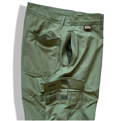 RWCHE SESSION CARGO NYLON PANTS OLIVE