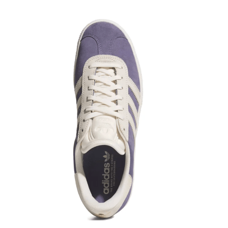 ADIDAS GAZELLE ADV SUPER PURPLE/CHALK WHITE