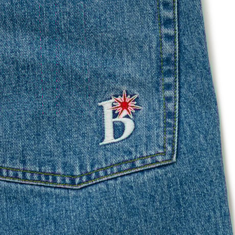 BoTT LOOSE-FIT JEAN WASHED BLUE