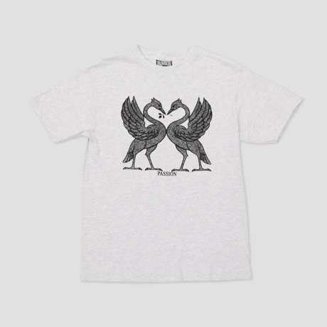 PASSION BIRDS T-SHIRT GREY MARL