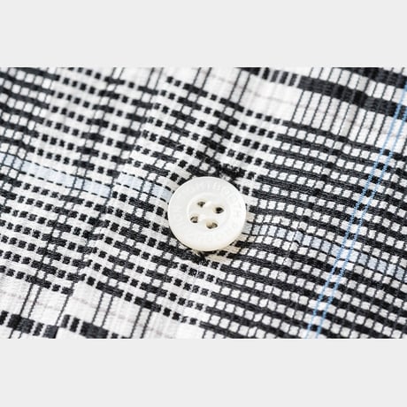 TIGHTBOOTH FURROW SHIRT WHITE PLAID