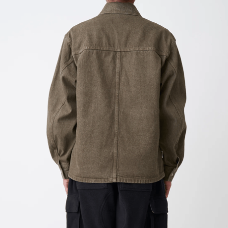 PWA DENIM ZIP-UP JKT KHAKI