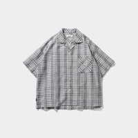 TIGHTBOOTH FURROW SHIRT WHITE PLAID