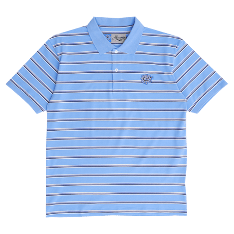 ADWYSD EDUCATED APPLIQUE POLO BLUE/WHITE