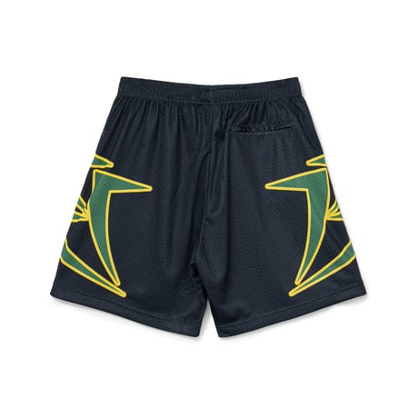 BOTT BIG B LOGO MESH SHORT BLACK