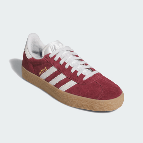 ADIDAS GAZELLE ADV SHADOW RED / CRYSTAL WHITE