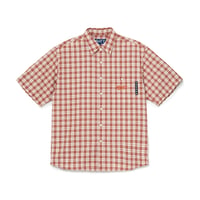 BOTT PLAID S/S SHIRT RED