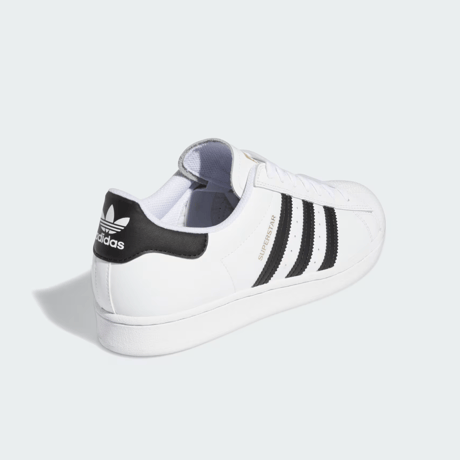 ADIDAS SUPERSTAR ADV WHITE LEATHER