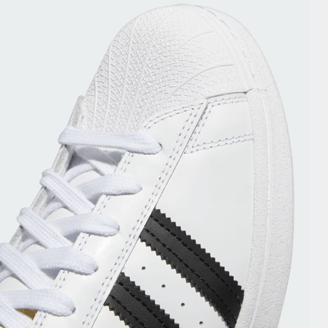 ADIDAS SUPERSTAR ADV WHITE LEATHER