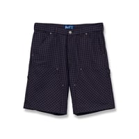BoTT PLAID DOUBLE KNEE SHORT BROWN