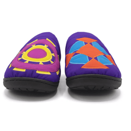 POP TRADING COMPANY MARTENS SUBU LOAFERS PURPLE