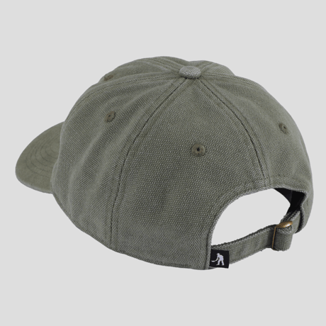 PASS~PORT SOLID CANVAS LEAGUES CAP WASHED BARK