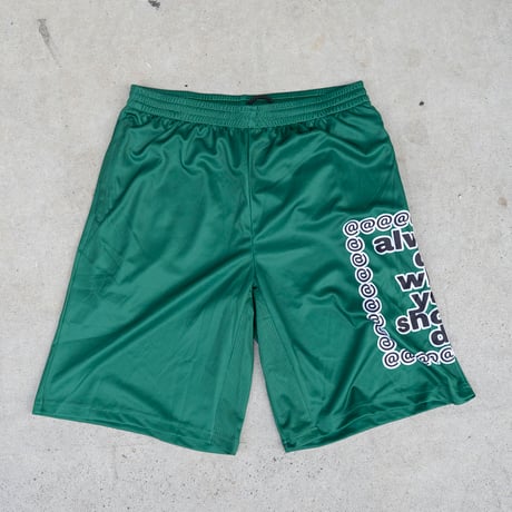 ADWYSD BIG ADWYSD COURT SHORTS GREEN