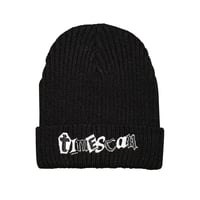 TIMESCAN COLLAGE BEANIE (BLACK)