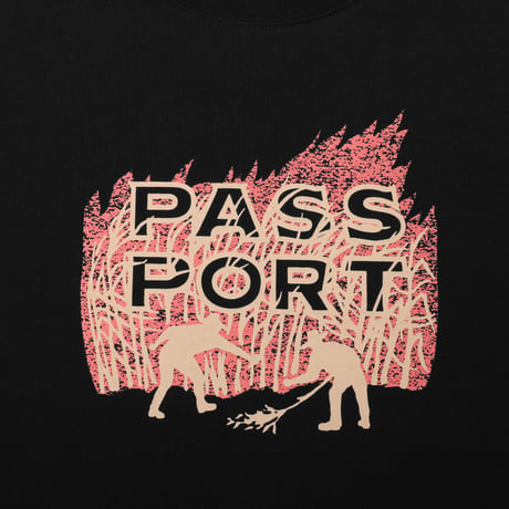 PASS~PORT BRUSH FIRE TEE - BLACK