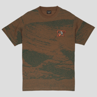 PASS~PORT CAVE~IN TEE - CHOC