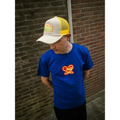 LAUG LOVE LAUG TEE BLUE
